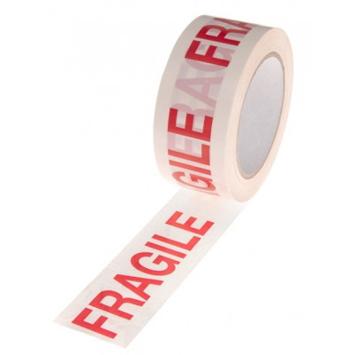 Ruban d'emballage imprimé fragile - rouleau de 66 m x 48 mm - SCOTCH