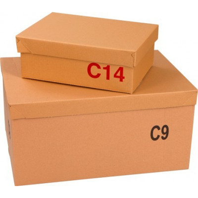 Carton double cannelure avec couvercle norme GALIA C