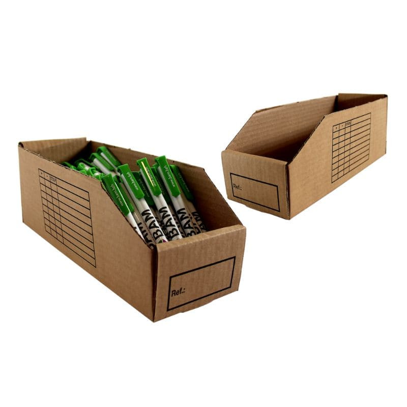 Bacs de rangement en carton