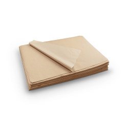 papier mousseline brun