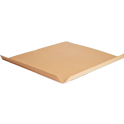 Plaque carton simple cannelure antiglisse