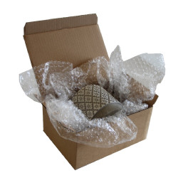 Films bulles & papier kraft ondulé pour la protection des cartons